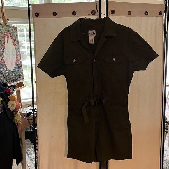 NWOT The North Face XS Utility Romper - Picture 1 of 8